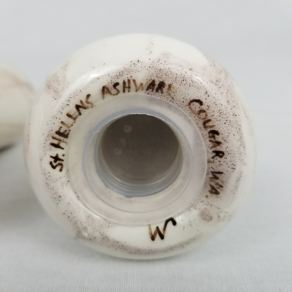 Vintage ceramic marble pattern salt & pepper - Picture 4 of 10